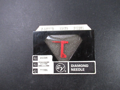 Electro Voice Diamond Phonograph Needle 2123DS, A-100XSD, 1342D, New (HB)