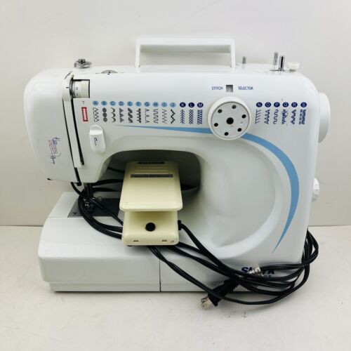 Shark Euro Pro X Sewing Machine With Foot Pedal Model 384 - Picture 1 of 6