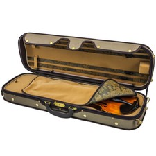 SKY Acoustic Electric Violin Luxury Full Size Oblong Case Solid Wood 4/4