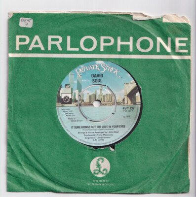 (nZ369) David Soul, It Sure Brings Out The Love In Your Eyes - 1978 - 7'' vinyl