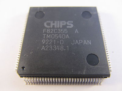 F82C355A CHIPS&Technologies PEAK/DM 386 AT CHIPSet