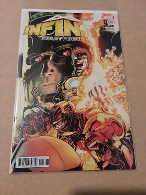 Infinity Countdown #5 Kuder Connecting Variant Cover 2018 Marvel Comics