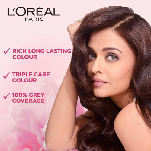 L'Oreal Paris Excellence Creme Haarfarbe, Schwarz, Braun, Burgund 72 ml + 100 g - Bild 38 von 38