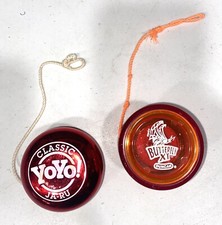 Vintage Lot Duncan Butterfly XT Red/Orange Collectible Yoyo Ja-Ru Classic Work 