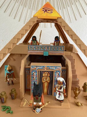 Playmobil Grande Pyramide Egyptienne 4240 manque 1 pièce voir photos