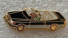 pin's car auto cab voiture mercedes signé arthus bertrand paris pin pins badge