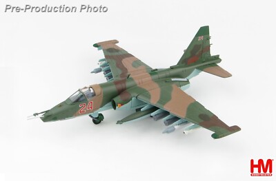 SU-25 Sm Frogfoot Rot 24 Russisch Air Force Latakia - Hobby Master HA6101 1/72