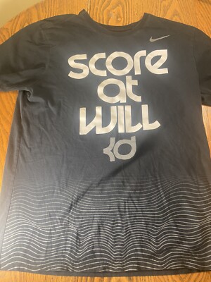 Nike Size Large KD Score At Will Shirt