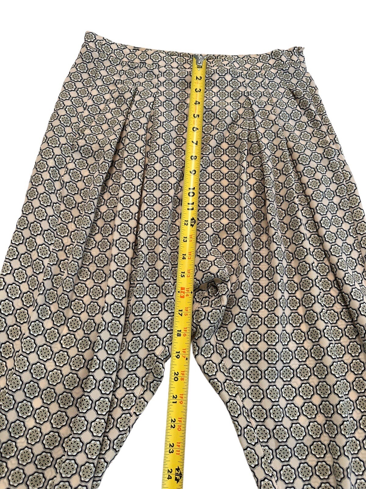 Zara Basic Womens Multicolor Pleated Tapered Trou… - image 16