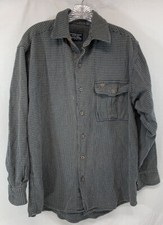 MOOSE CREEK Multicolor Flannel Long Sleeve Button Down Shirt Mens M 