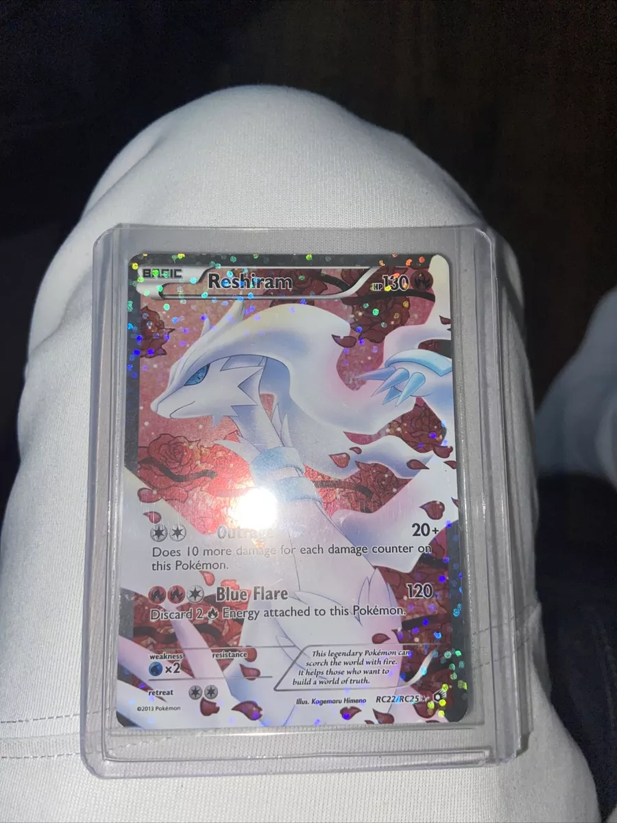 FULL ART Reshiram Legendary Treasures Radiant RC22/RC25 Pokemon