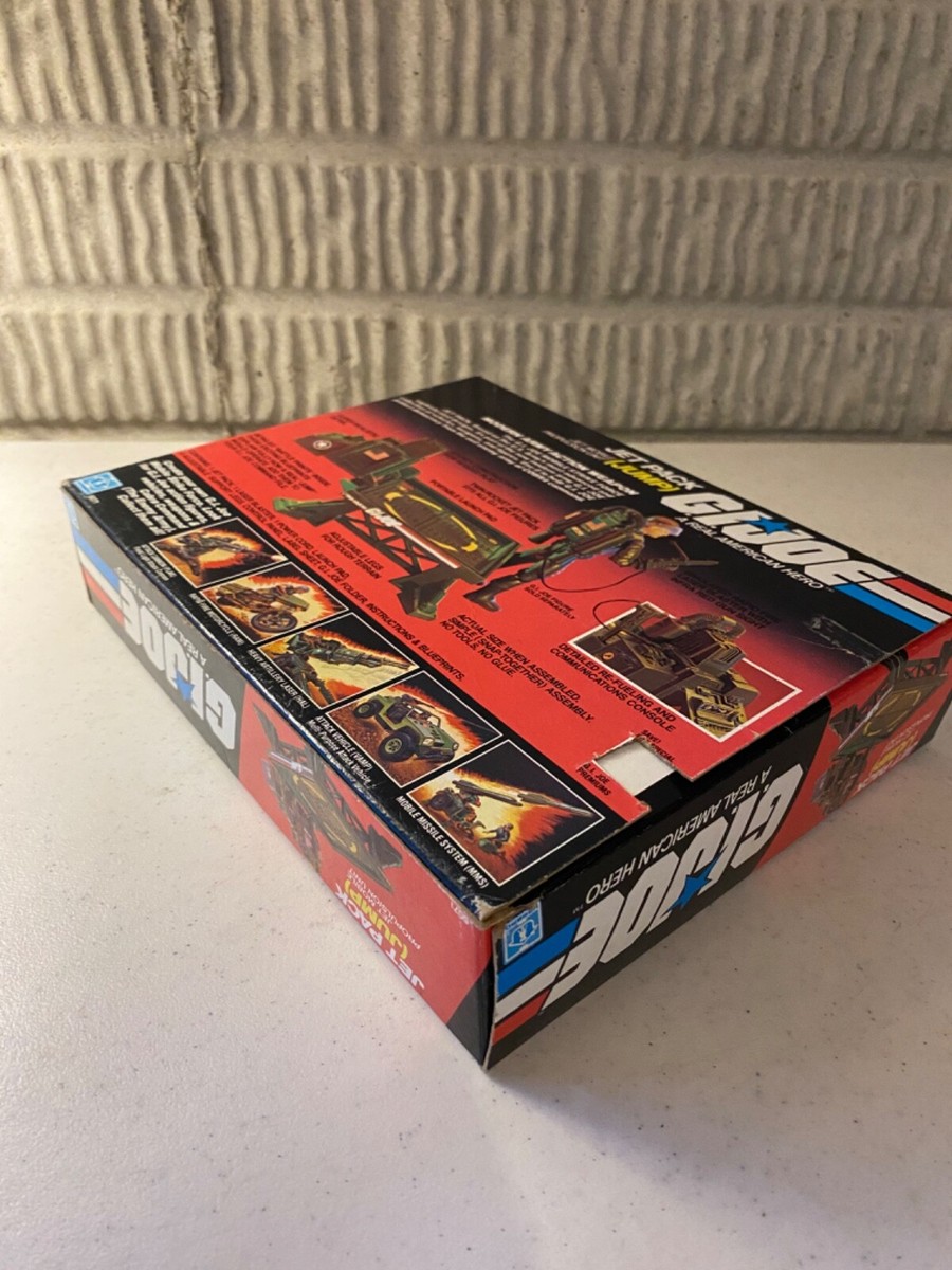 GI JOE Vintage LARGE BOX VARIANT JET PACK (JUMP) BOX ONLY