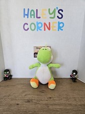Nintendo Super Mario Bros. 12 Big Stuffed Plush GREEN YOSHI Video Game Toy