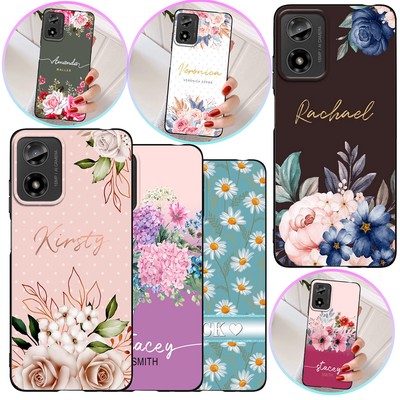 Stylish Personalised Phone Silicone Case Cover For Motorola Moto E13 G54 G84 G34
