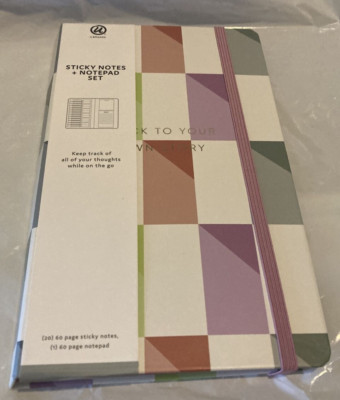 Memo Notepad Set 1200 Sticky Notes & 60 Memo Pages  ''Stick To Your Own Story''