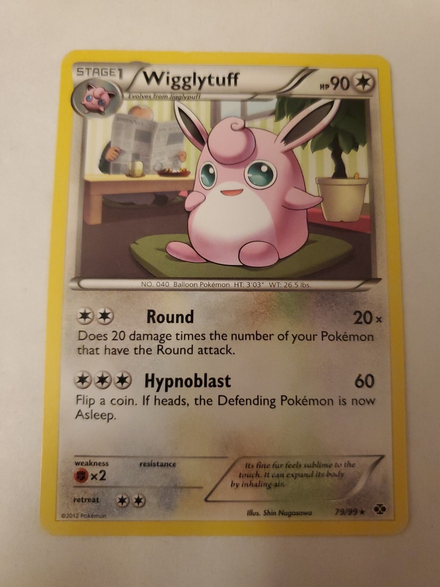 Pokémon TCG Wigglytuff Next Destinies 79/99 Regular Rare | eBay