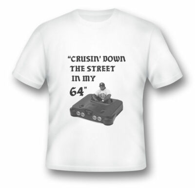 Eazy E Cruising Street 64 Retro HipHop T-Shirt