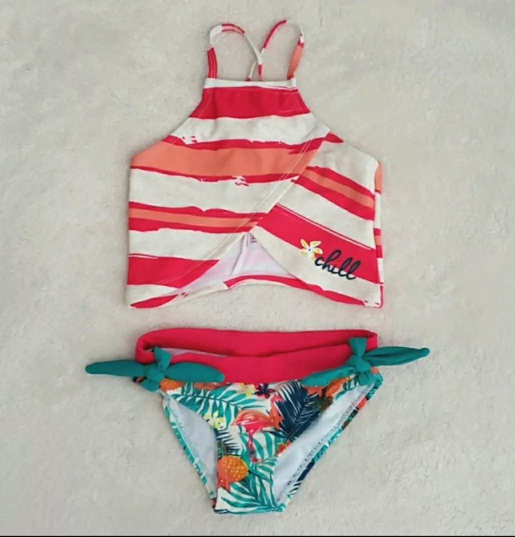 Big hotsell girls tankini