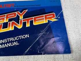 Spy Hunter NES Nintendo Instruction Manual Only 