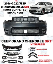 For 2016-2021 Jeep Grand Cherokee SRT  Front Bumper Cover set srt8