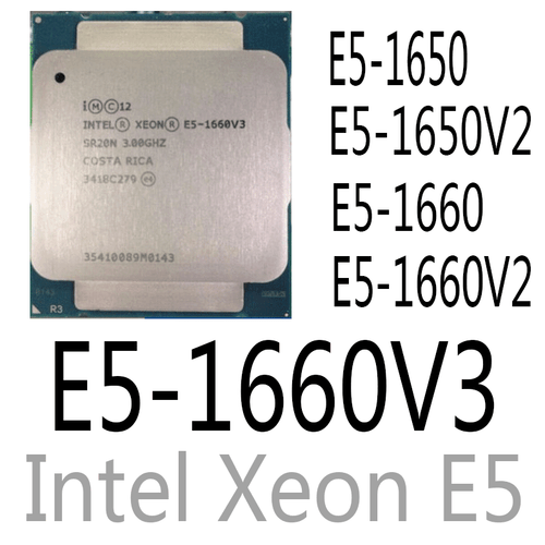 intel E5-1650 E5-1650 V2 E5-1660 E5-1660 V2 E5-1660 V3 CPU Processor - Afbeelding 1 van 6