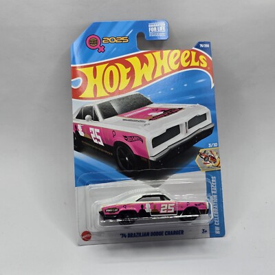 2025 HOT WHEELS D CASE '74 BRAZILIAN DODGE CHARGER WOMEN'S DAY