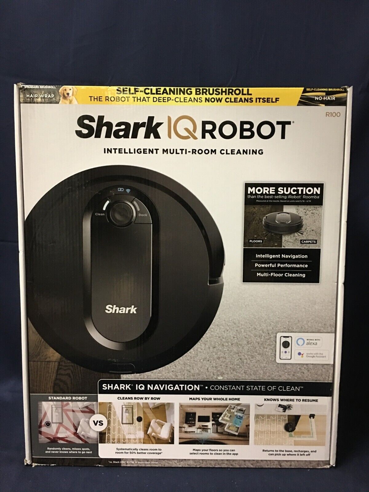 Shark IQ RV1000 Robot Vacuum, Wi-Fi 