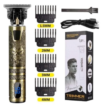 Professional Hair Clippers Trimmer Cordless Shaving Machine Cutting Barber Beard