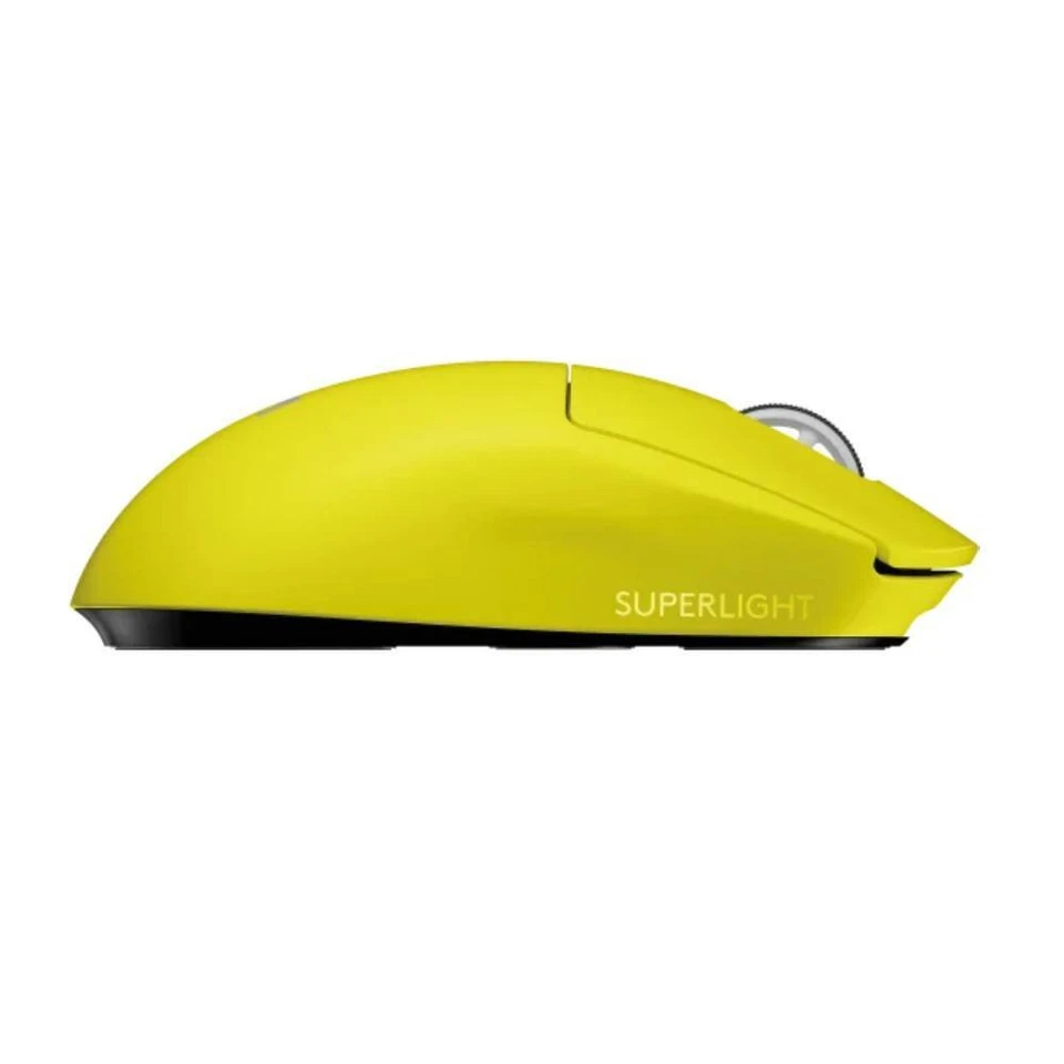 Logitech GPW Pro X SUPERLIGHT yellow wireless 25600dpi Gaming Mouse - Image 2 of 4