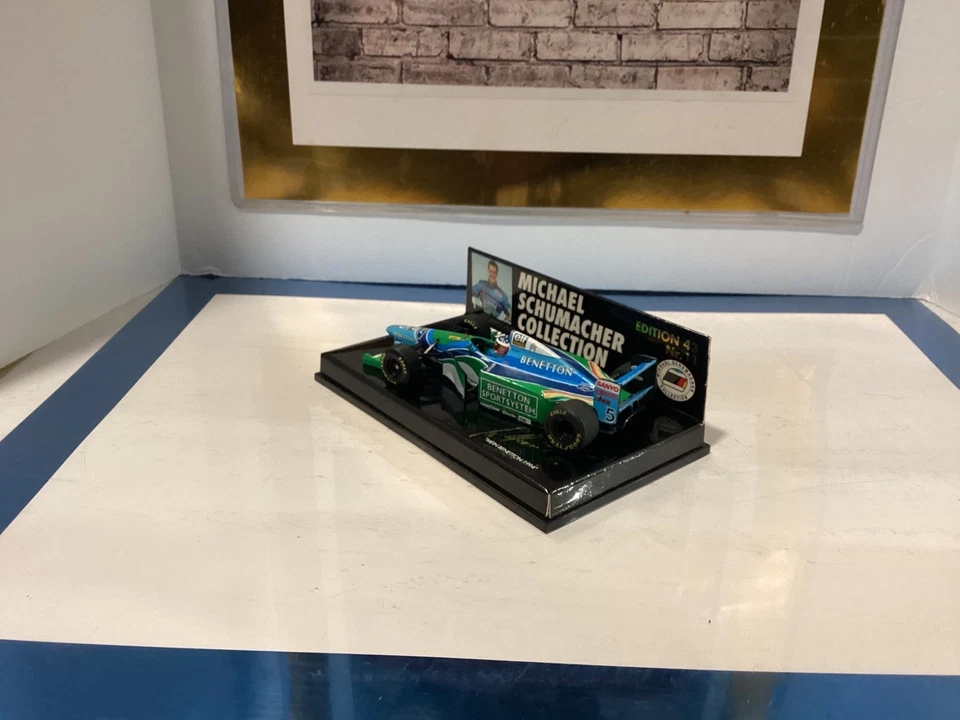 1:43 MINICHAMPS F1 COLECCIÓN MICHAL SCHUMACHER BEMATTON FORD B 194 Foto 3 de 4