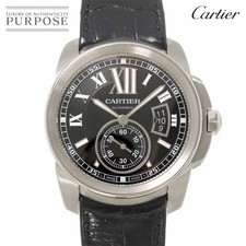 Reloj Cartier Calibre de Cartier W7100041 Fecha Hombre Negro Automático
