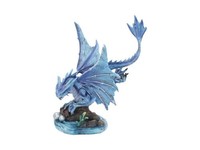 Nemesis Now Anne Stokes Adult Water Dragon Figurine, Blue, 31Cm