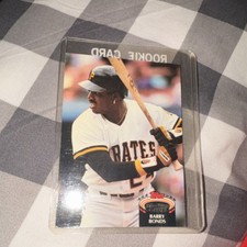 Topps 1992 Stadium Club Barry Bonds Rookie Pittsburgh Pirates MLB #620 Card
