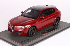 Bbr 1/18 Alfa Romeo Stelvio Q4 Quadrifoglio 2016 Rosso Competizione