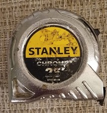 Heavy Duty Stanley 25' Locking Metal Measuring Tape