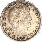 1898-P Barber Quarter