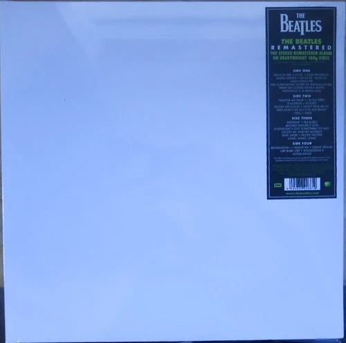 Beatles Euro 180g Sealed Remastered Reissue 2LP White album 2012