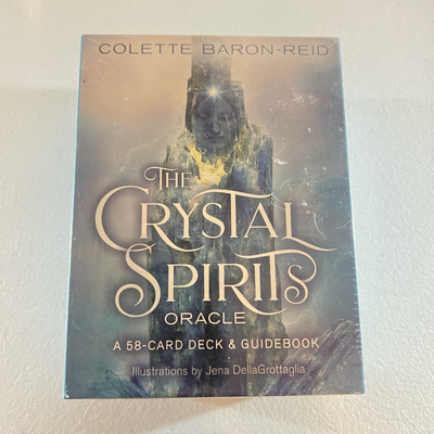 Crystal Spirits Oracle Cards: 58-Card Deck and Guidebook by Colette Baron-Reid