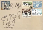 Moomin Troll Time Travel of The Moomins Finland Mint FDC 2017