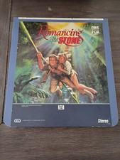 Vintage Video Disc Romancing The Stone Douglas CED 1980s Movie