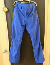 Obermeyer Blue Snow Pants 3M Polyester Ski Snowboard Zip Pockets