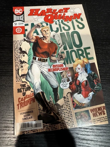 DC Harley Quinn # 51 Julian Totino Tedesco Cover Comic