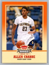 2013-14 Fleer Retro #56 Allen Crabbe California Golden Bears RC Rookie