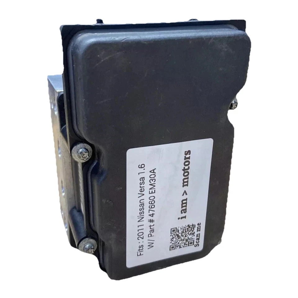 Módulo de bomba de freno ABS reacondicionado Nissan Versa 2011 1.6 i4 AT | 47660 EM30A Foto 3 de 4