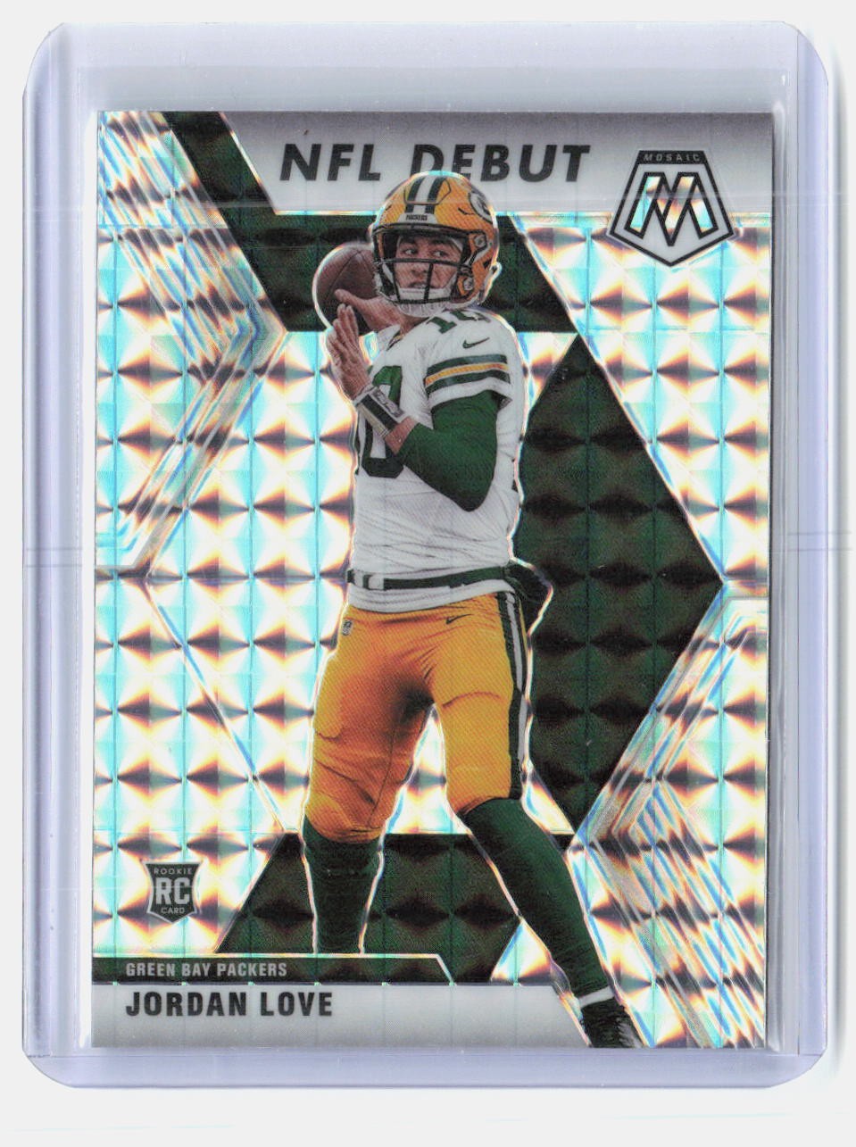 2020 Panini Mosaic #264 Jordan Love Prizm