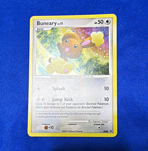 Nintendo Buneary DP06 Diamond & Pearl Holo Promo Basic 50 HP English 2007