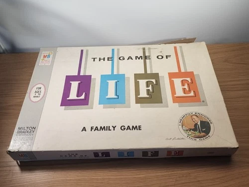 Vintage 1960 The Game of Life #4000 Milton Bradley 100% Complete EUC