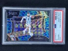 2023-24 Select FIFA Lionel Messi #221 Field Level Peacock Wave PSA 10 Mt POP 3
