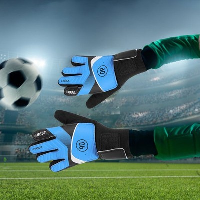 Wettkampftraining Finger Save Protect Tormann Handschuhe Für Fußball