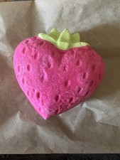Lush Limited Edition Strawberry Crumble Bubble Bar 4.5 Oz BRAND NEW